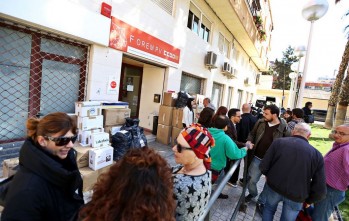 Elda recoge m&aacute;s de 1.000 kilos de productos para los refugiados en tan solo 10 d&iacute;as