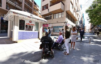 Vuelve el quiosco tur&iacute;stico de la Plaza Sagasta