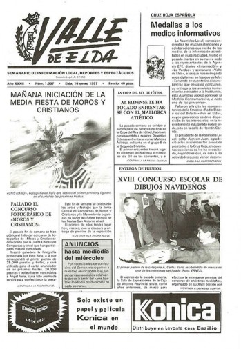 N&uacute;mero 1.557 - 16 de enero de 1987