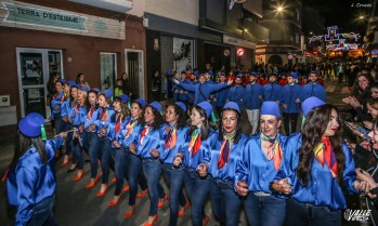 Las fil&aacute;s llaman a la fiesta con las primeras Entraetas de Petrer