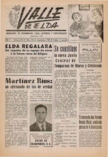 N&uacute;mero 0213 - 24 de septiembre de 1960