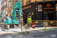 Arrancan las obras en la calle Ortega y Gasset