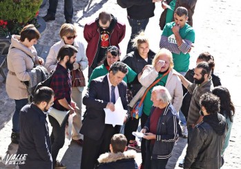 La PAH se planta y solicita ante las puertas del Ayuntamiento la creaci&oacute;n de la Mesa de la Vivienda