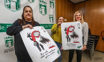 La campa&ntilde;a del 25N en Petrer pone el foco en los menores