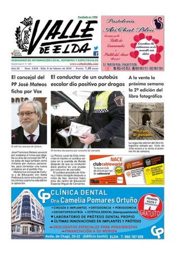 N&uacute;mero 3.018 - 8 de febrero de 2019