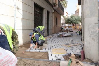 Avanzan los trabajos de las calles del centro hist&oacute;rico