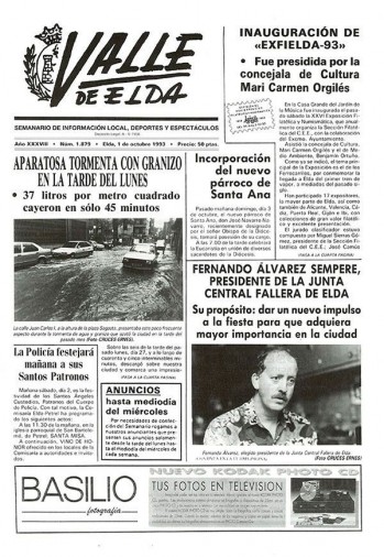 N&uacute;mero 1.879 - 1 de octubre de 1993